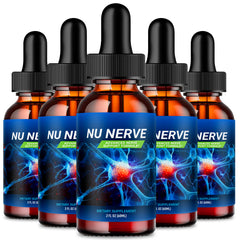 Nunerve Blood Drops - 5 Pack for Nerve Health Support and Damage Prevention