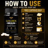 Image of Golden Brain Natural Brain Health Max Support GoldenBrain 300 Capsules