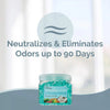 Image of 12 oz (2-Pack) Odor Eliminator Gel Beads Air Freshener with Essential Oils - Hawaiian Breeze Fragrance