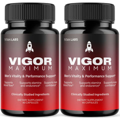 (2 Pack) Vigor Maximum Advanced Male Health Support Formula VigorMaximum 120 Capsules