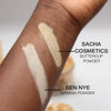 Image of Sacha Buttercup Setting Powder - Translucent Loose Powder for Medium to Dark Skin Tones, 1.75 Oz - Minimizes Fine Lines and Pores, No Ashy Flashback, Ideal for Setting Makeup Foundation or Concealer