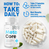 Image of (2 Pack) Meta Core Advanced Energy & Fitness Support Formula MetaCore 120 Capsules