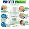 Image of DigestFlow Probiotic For Gut Health & Digestive Function Digest Flow 60 Capsules