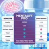 Image of (2 Pack) Mentalift Pro Brain Support Formula Menta Lift Pro 120 Capsules