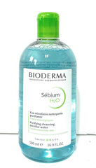 Bioderma Sebium H2O Micellar Water Purifying Cleansing Oily Skin 16.9 Fl Oz NEW