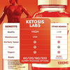 Image of (2 Pack) Ketosis Labs ACV Gummys 1000MG Advanced Vitamin Supplement 120 Gummies
