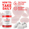 Image of (1 Pack) Glyco Health Advanced Blood Health Support Formula GlycoHealth 60 Capsules