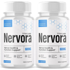 (2 Pack) Nervora Natural Brain Support Supplement Nerv Ora 120 Capsule