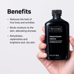 Papaya Enzyme Cleanser - Energizing Facial Cleanser with Salicylic Acid for Soothing and Exfoliation