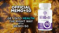 (1 Pack) Memo+50 Advanced Natural Brain Supplement Memo+ 50 60 Capsules