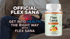 Image of (3 Pack) Flex Sana Advanced Joints & Mobility Support Formula FlexSana 180 Capsules