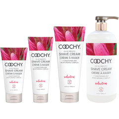 Coochy Rash-Free Moisturizing Shave Cream - Seduction Variant, Available in Multiple Sizes