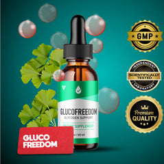 Gluco Freedom Blood Support Supplement - Glucofreedom Drops (2 oz)