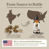 Image of Organic Cold-Pressed Castor Oil - 100% Pure for Hair Growth, Skin, Nails, and Lashes