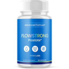 (1 Pack) FlowStrong Advanced Prostate Support Formula Flow Strong 60 Capsules