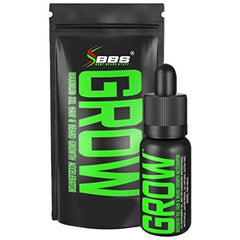 GROW Maximum XXL Beard and Mustache Growth Accelerator Serum Oil - Premier Formula