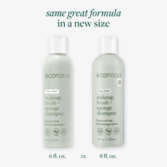 Fragrance-Free Cleanser Shampoo for Makeup Brushes, Sponges, and Puffs - 6 Fl. Oz. (177 mL)