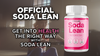 Image of (2 Pack) Soda Lean Advanced Energy and Fitness Support Supplement SodaLean 120 Capsules