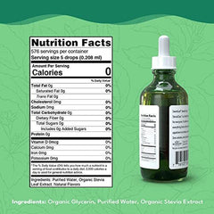 Stevia Clear Liquid Sweetener Drops - Pure Stevia Extract