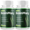 Image of (2 Pack) BrainMary Advanced Natural Brain Support Formula Brain Mary 120 Capsule