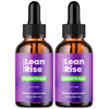 Image of (2 Pack) Lean Rise Drops Natural Health & Fitness Formula LeanRise 60 Servings