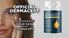 (3 Pack) Dermacept Advanced Healthy Skin Support Supplement Derma Cept 180 Capsules