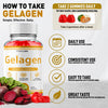 Image of (3 Pack) Gelagen Gummy Advanced Skin Health Support Formula Gela Gen 180 Gummies