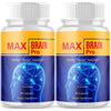 Image of (2 Pack) Max Brain Pro Advanced Natural Brain Support MaxBrainPro 120 Capsules