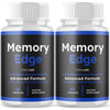 Image of (2 Pack) Memory Edge Natural Brain Supplement MemoryEdge 120 Capsules