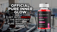 (3 Pack) Pure Inner Glow Keto ACV Gummys 1000MG Advanced Supplement 180 Gummies