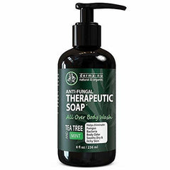 Antifungal Soap and Antibacterial Body Wash - Body Acne Wash, Tea Tree Soap