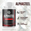 Image of (2 Pack) Alphasteel Advanced Male Health Support Supplement Alpha Steel 120 Capsules