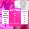 Image of (2 Pack) SlimPeak Advanced Energy & Fitness Support Formula Slim Peak 120 Capsules