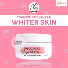 K-Beaute Bleaching Whipped Cream, 250G- Face & Body 2X Whitening