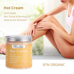 250ML 87% Organic Anti-Aging Hot Cream Gel Body Facial Skin Lifting Lotion