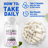 Image of (1 Pack) Neuro Pulse Pro Natural Brain Support NeuroPulsePro 60 Capsules