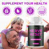 Image of (3 Pack) Nerve Reset Nerve Support Supplement NerveReset 180 Capsules