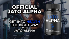 (1 Pack) Jato Alpha Advanced Male Health Support Formula JatoAlpha 60 Capsules