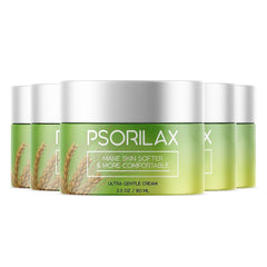Psorilax Anti-Aging Cream - 5 Pack, 2.5 Oz Moisturizing and Anti-Wrinkle Skin Treatment