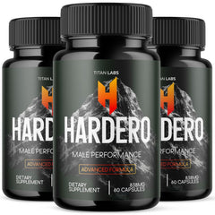 (3 Pack) Hardero Advanced Male Support Supplement Hard Ero 180 Capsules
