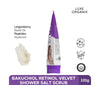 Image of Luxe Organix Niacinamide + Bakuchiol Retinol Velvet Salt Scrub
