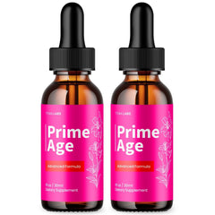 (2 Pack) Prime Age Skin Drops, Support For All Skin Types PrimeAge 60 servings