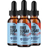Image of Free Sugar Pro Drops - Advanced Strength Natural Liquid Supplement for Men and Women (3 Pack, 3 Month Supply)