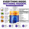 Image of (3 Pack) Max Brain Pro Advanced Natural Brain Support MaxBrainPro 180 Capsules