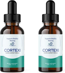 2 Pack - Cortexi Drops - For Ear Health, Hearing Support, Healthy Eardrum - LEIXSTAR