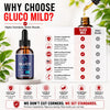Image of (2 Pack) Gluco Mild Drops Blood Health Support Supplement GlucoMild 60 Servings