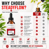 Image of Steady Flow Drops Advanced Blood Health Support Formula SteadyFlow 90 Servings