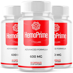 (3 Pack) HemoPrime Advanced Blood Health Support Formula Hemo Prime 180 Capsules