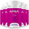 Image of (5 Pack) Apex Sugar Shield Advanced Blood Health Supplement ApexSugarShield 300 Capsules