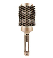 Thermal Ceramic Round Hair Brush with Ionic Boar Bristles for Salon-Quality Blowout Styling